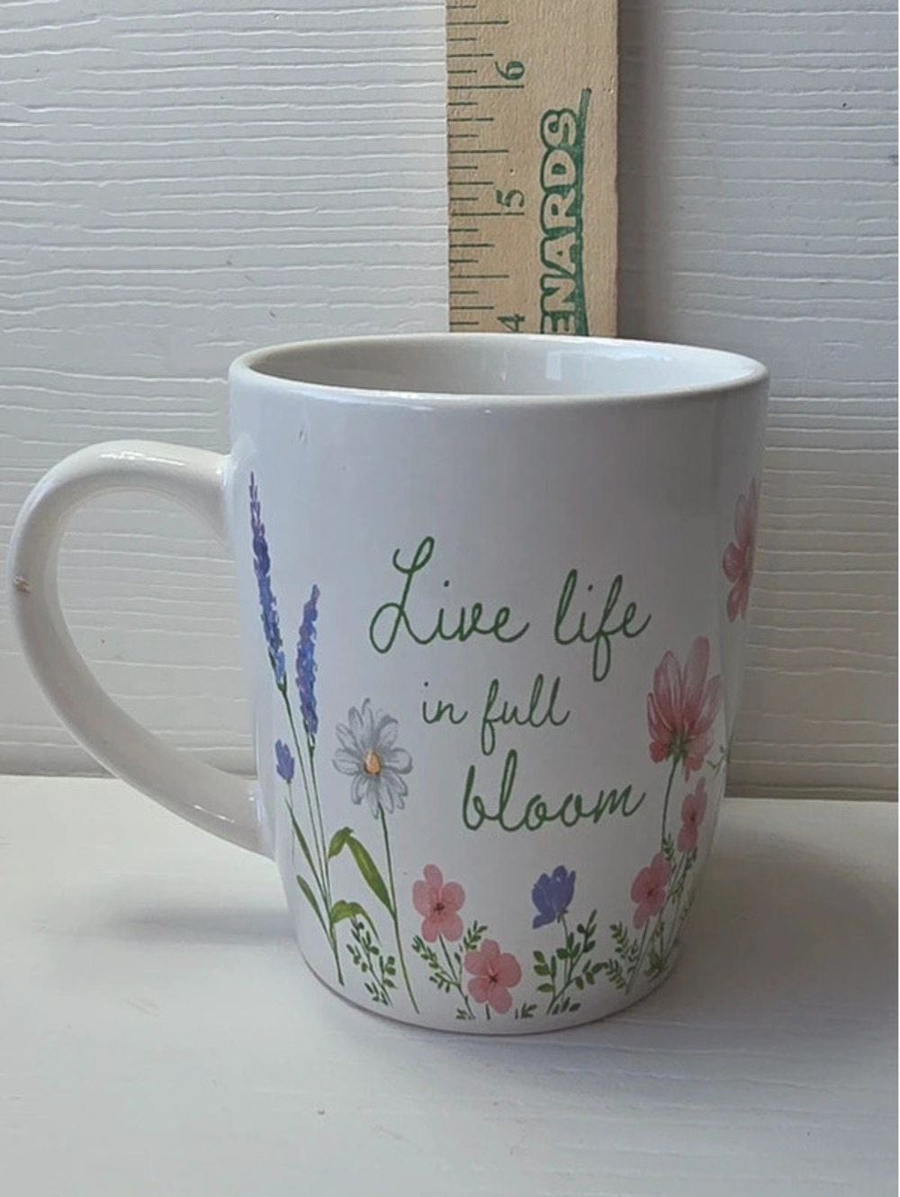 Royal Norfolk Wildflower Coffee Mug Live Life In Full Bloom